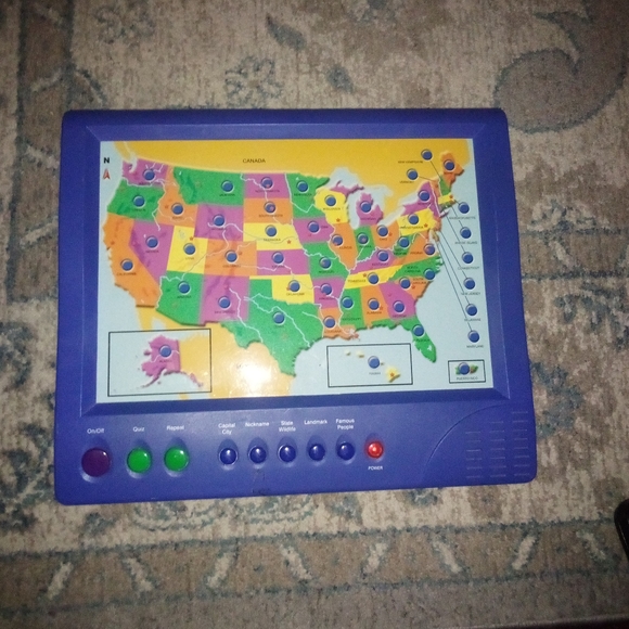 Geo Genius 2 United States Interactive Educational Toy 1998 Tested, Works - Picture 1 of 1